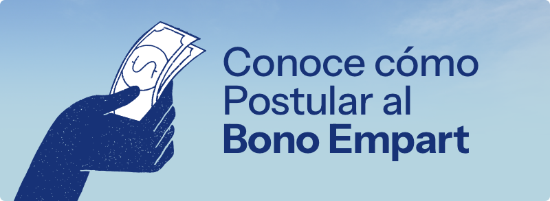 Postula al bono para los excotizantes de la caja Empart