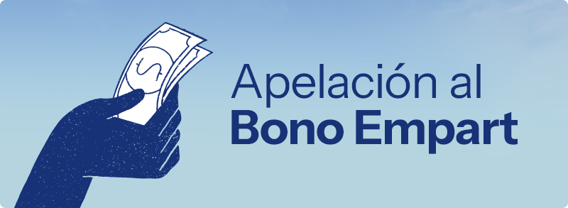 Apelación al bono de la caja Empart